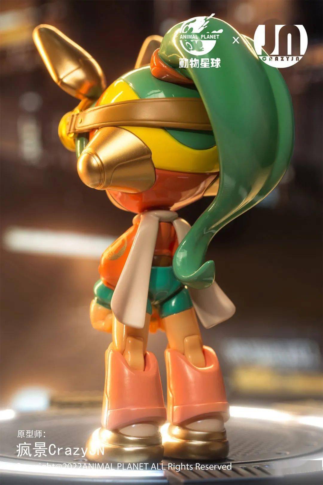 动物星球x疯景CrazyJN TOPUPU机器人，太可爱了怎么办！