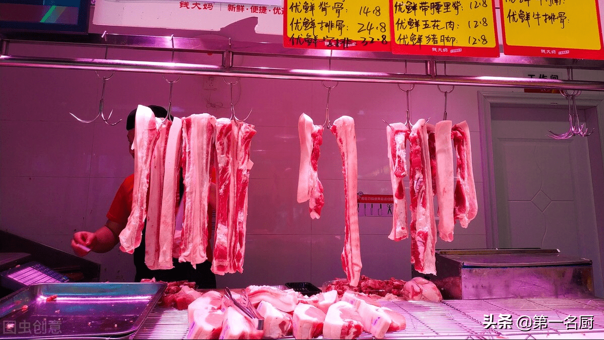 买五花肉 要分清 上五花 和 下五花 价格一样 味道差别大 瘦肉 肥肉 肥瘦