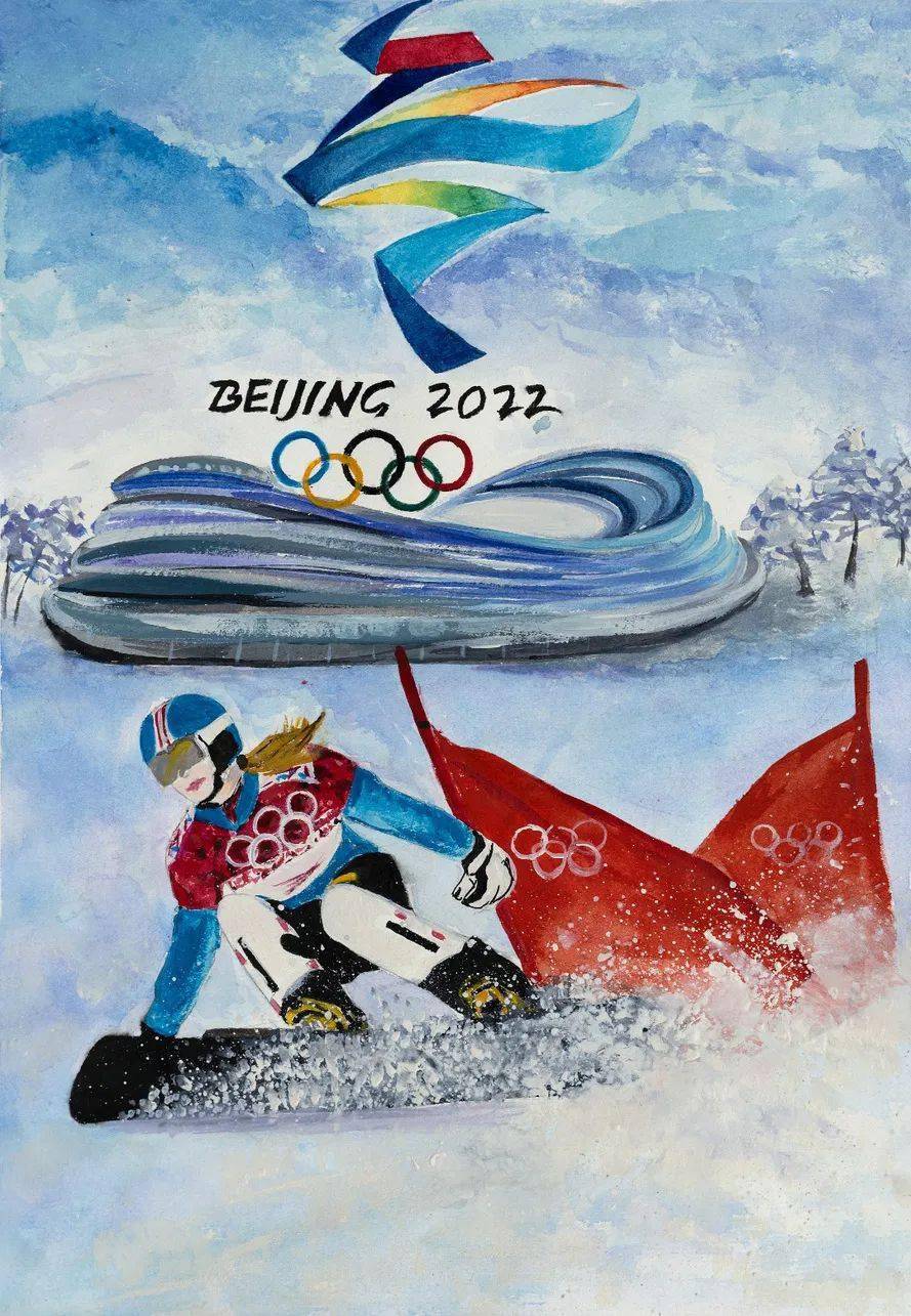 北京冬奥会装饰画图片