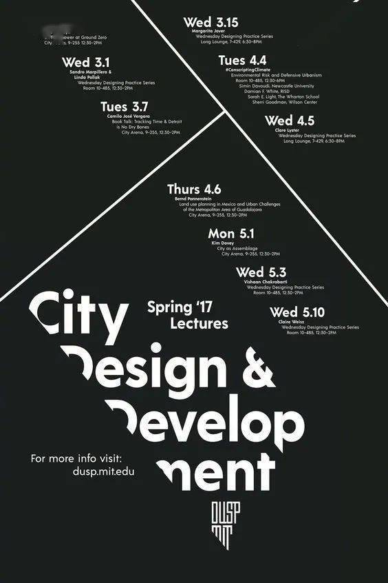 黑白灰海报赏析_色谱_折页_收集整理