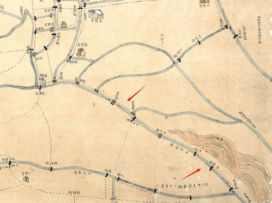 千年的上塘古运河是杭州的文化遗产也是世界的