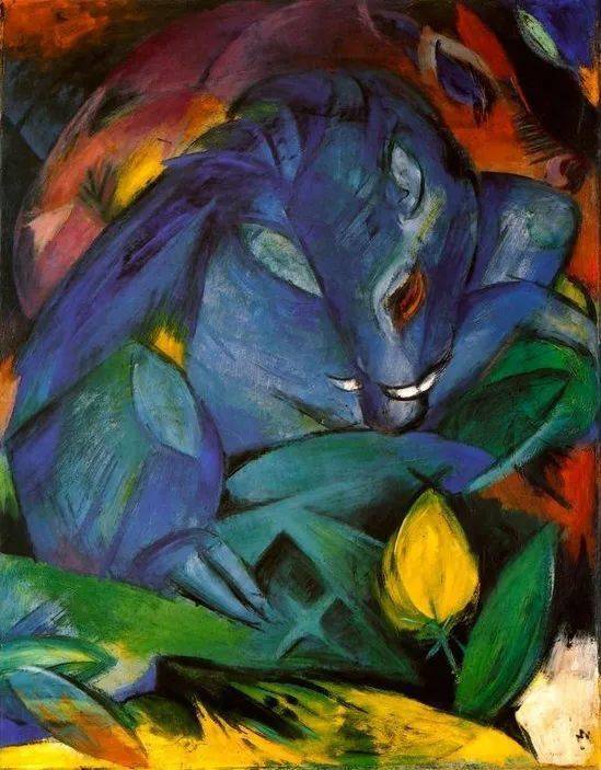 用尽毕生之力,注于充满了强烈的神秘主义的动物画上