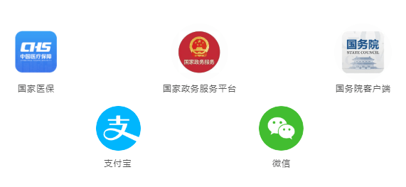 全國參保人可以通過國家醫保服務平臺app,國家政務服務平臺,國務院