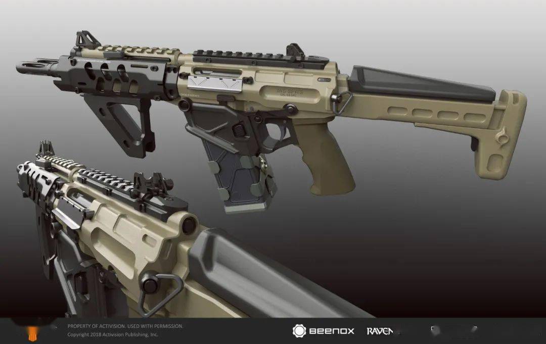 参考枪械设计收藏不亏rickzeng作品分享7game