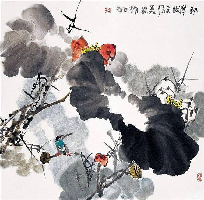 笔精墨妙,神韵天成:一种全新的花鸟画艺术语境_赵占东_笔墨_自然