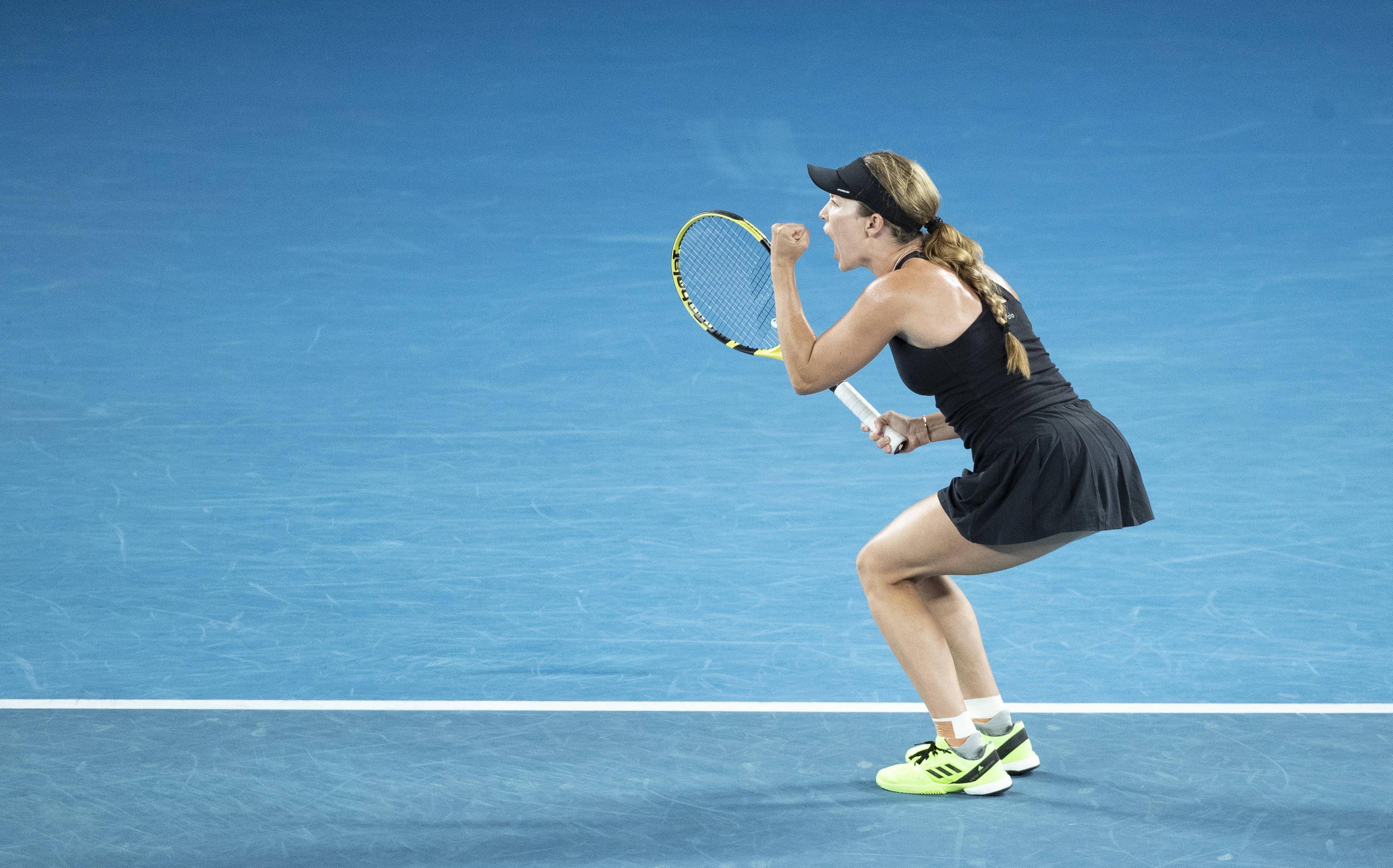 网球——澳网:柯林斯晋级女单决赛