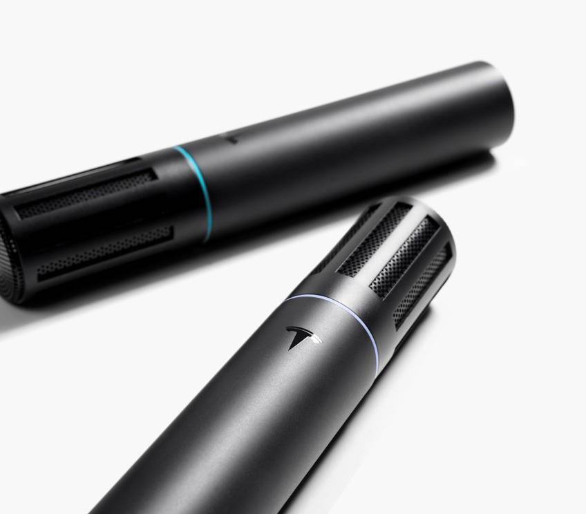 特斯拉 TeslaMic 无线话筒上架：1199 元两只，可在车内 K 歌