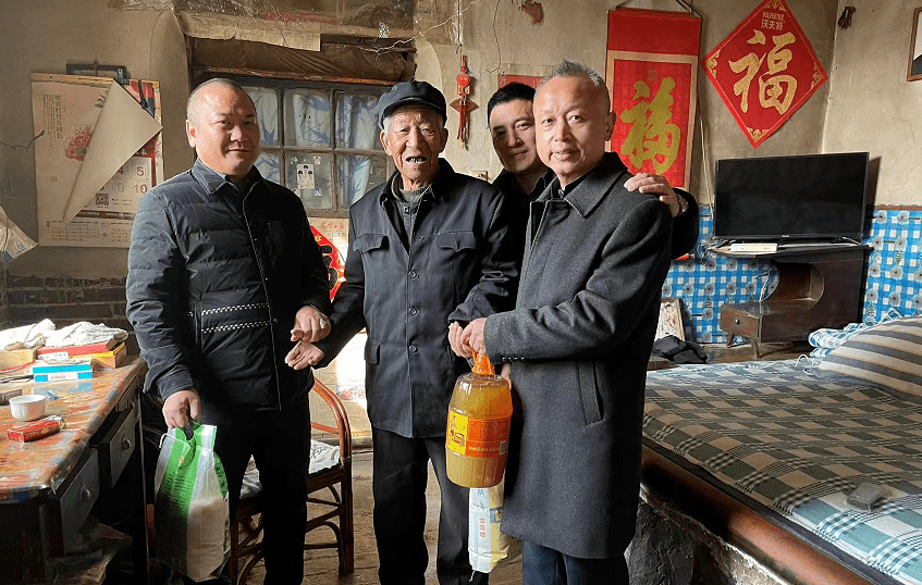 东营市安徽商会开展温暖过冬平安过年活动