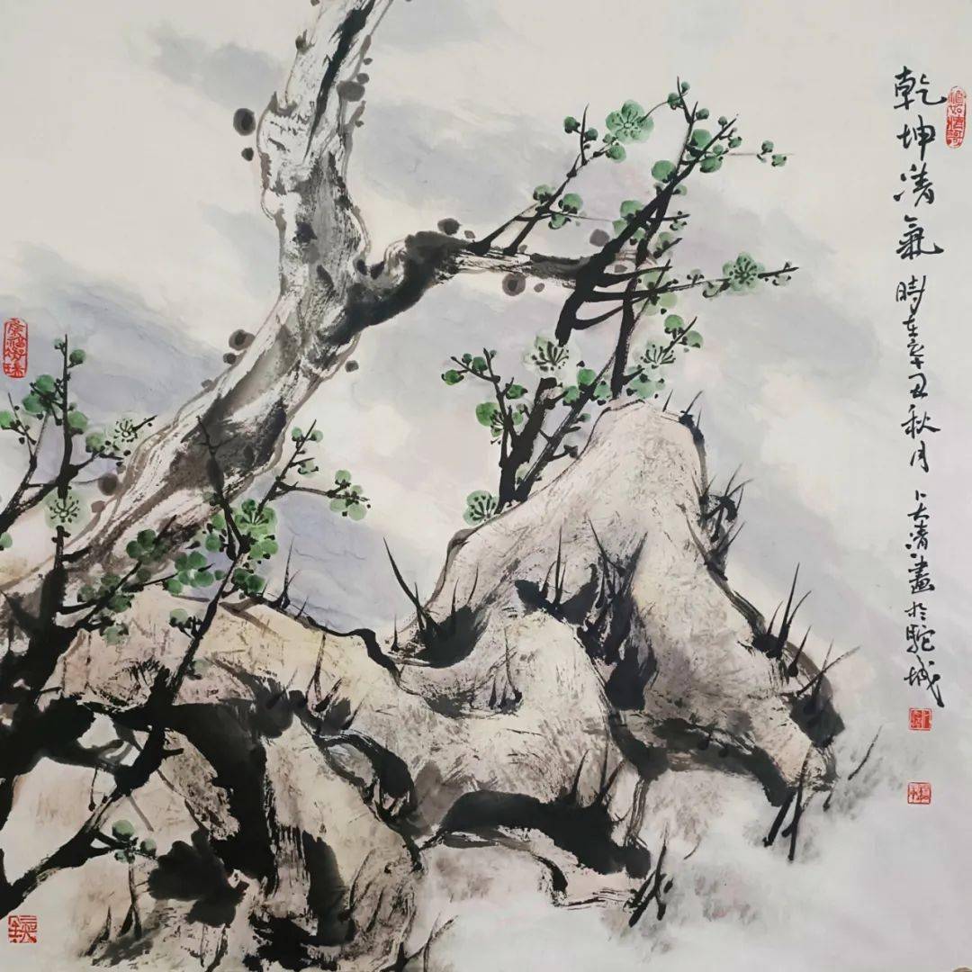 文养清趣——卜大清国画作品_先生_艺术_生命力