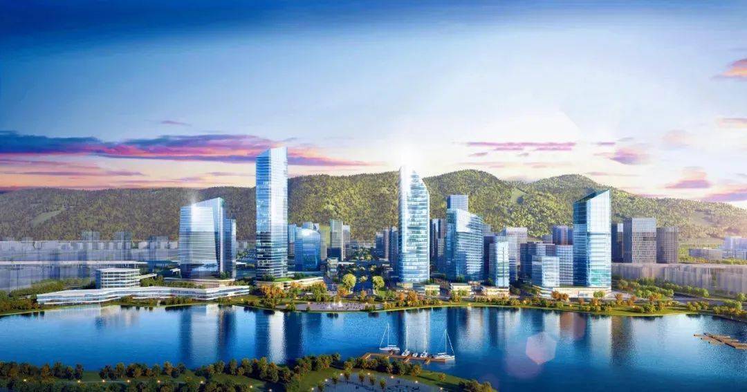 规划晋安湖cbd地标级双子塔控规出炉