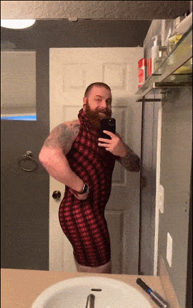 当肌肉猛男换上包臀裙妹子纷纷大喊羡慕