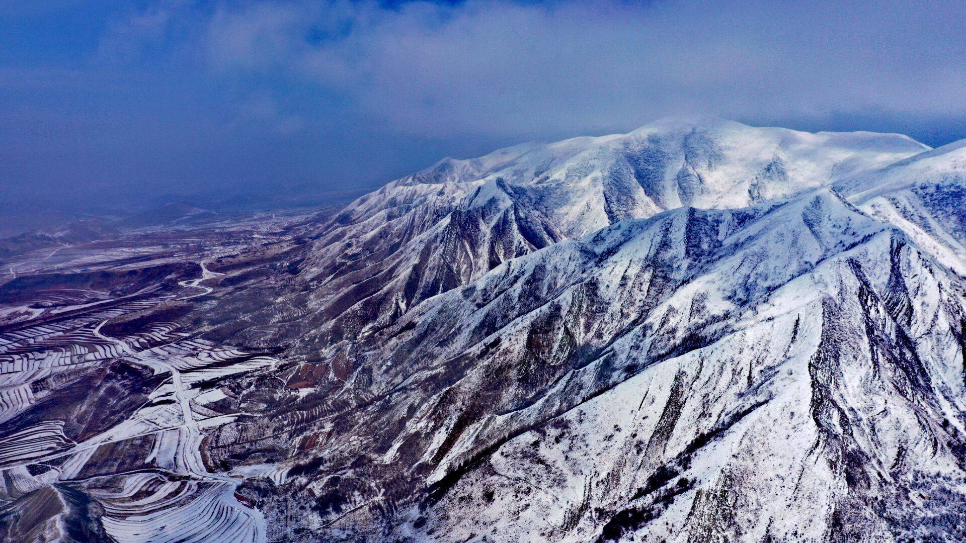 組圖雪後六盤美景如畫