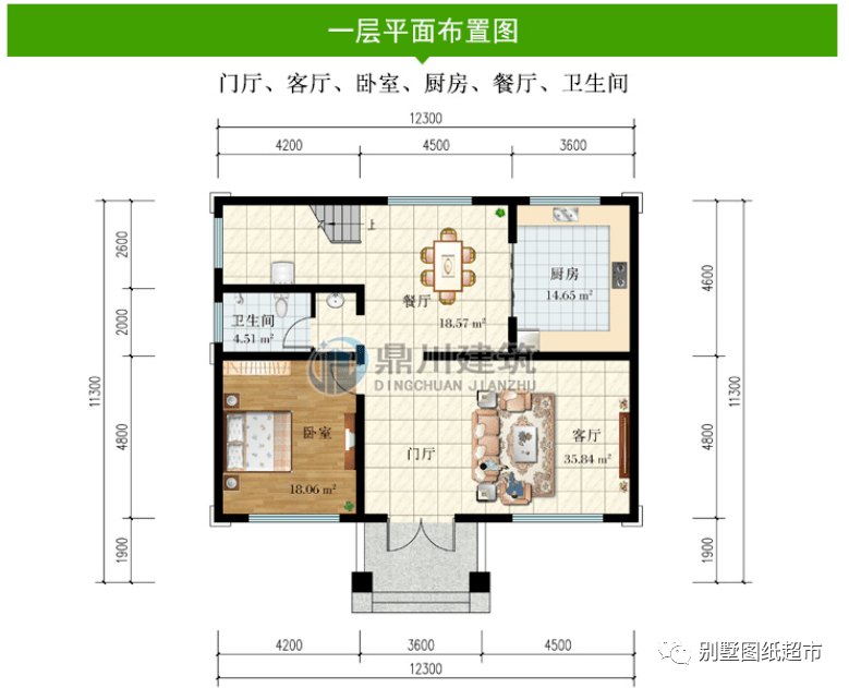 7款开间12米农村别墅自建房精品户型建在农村大气又时尚