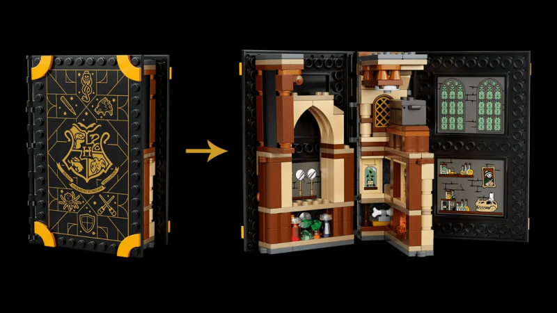 哈利波特|模玩资讯：LEGO《哈利波特》「Hogwarts Moment」 76396、76397