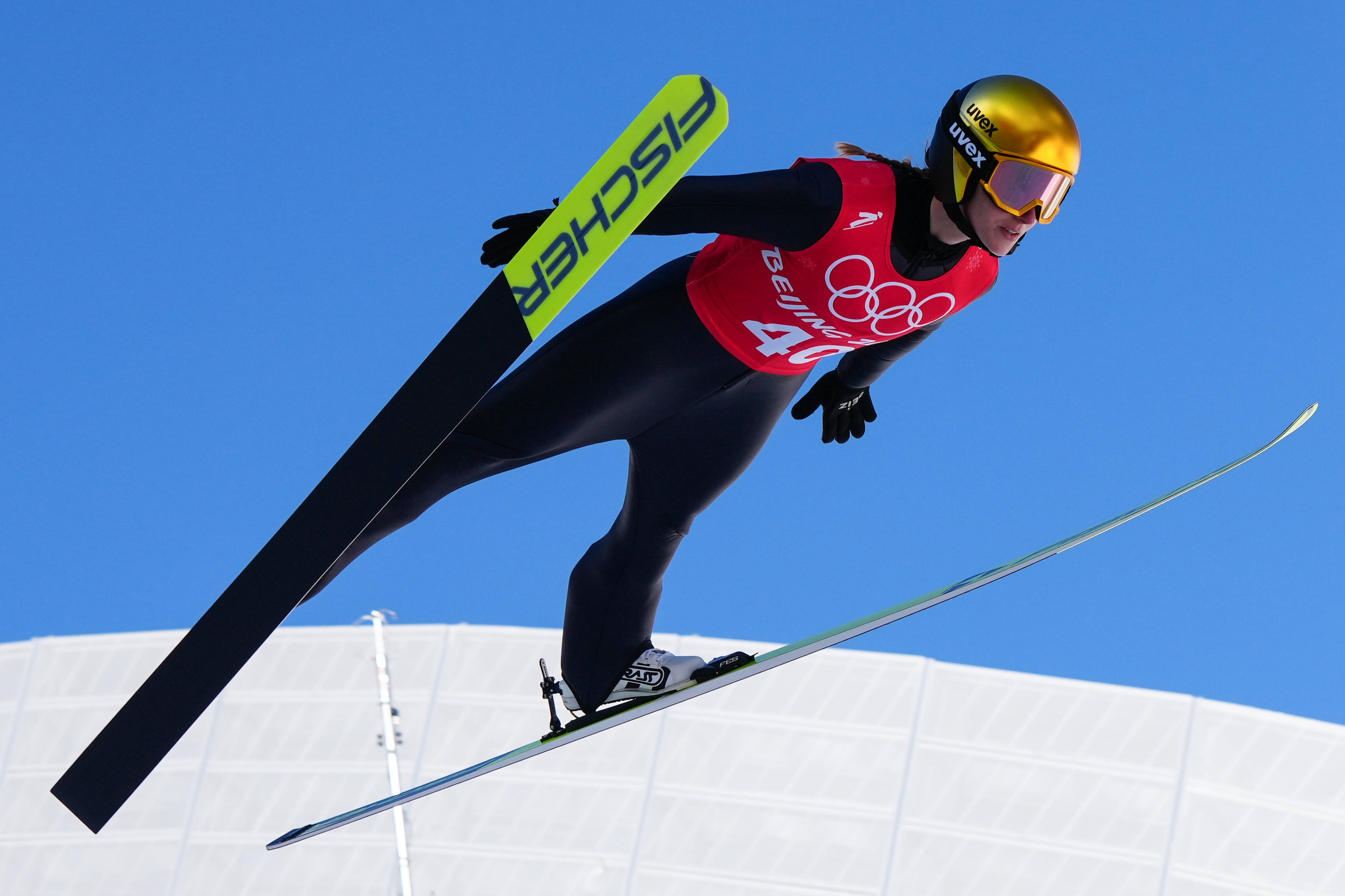 挪威滑雪跳台图片