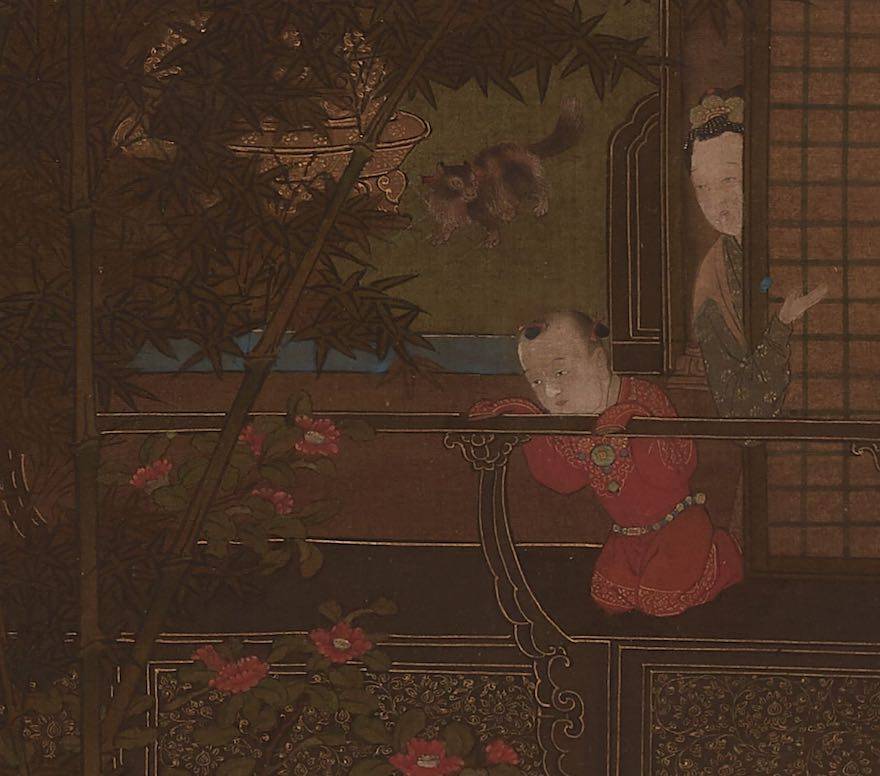 孩童|两幅明画里的春节：富贵之家与村野之间