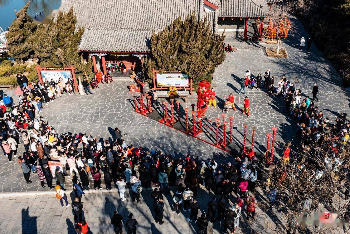 登州古城花灯大庙会红红火火