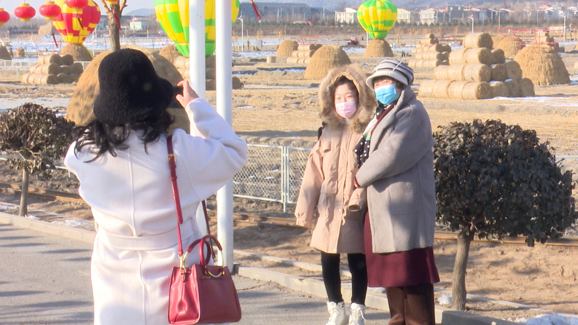 我們的節日春節太原稻田公園盛裝亮相迎新春廣大市民紛紛打卡稻田之旅