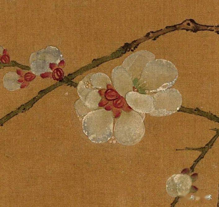 《层叠冰绡图》宋 马远 梅石溪凫图宋 马远 梅溪放艇图北宋 赵佶 梅花