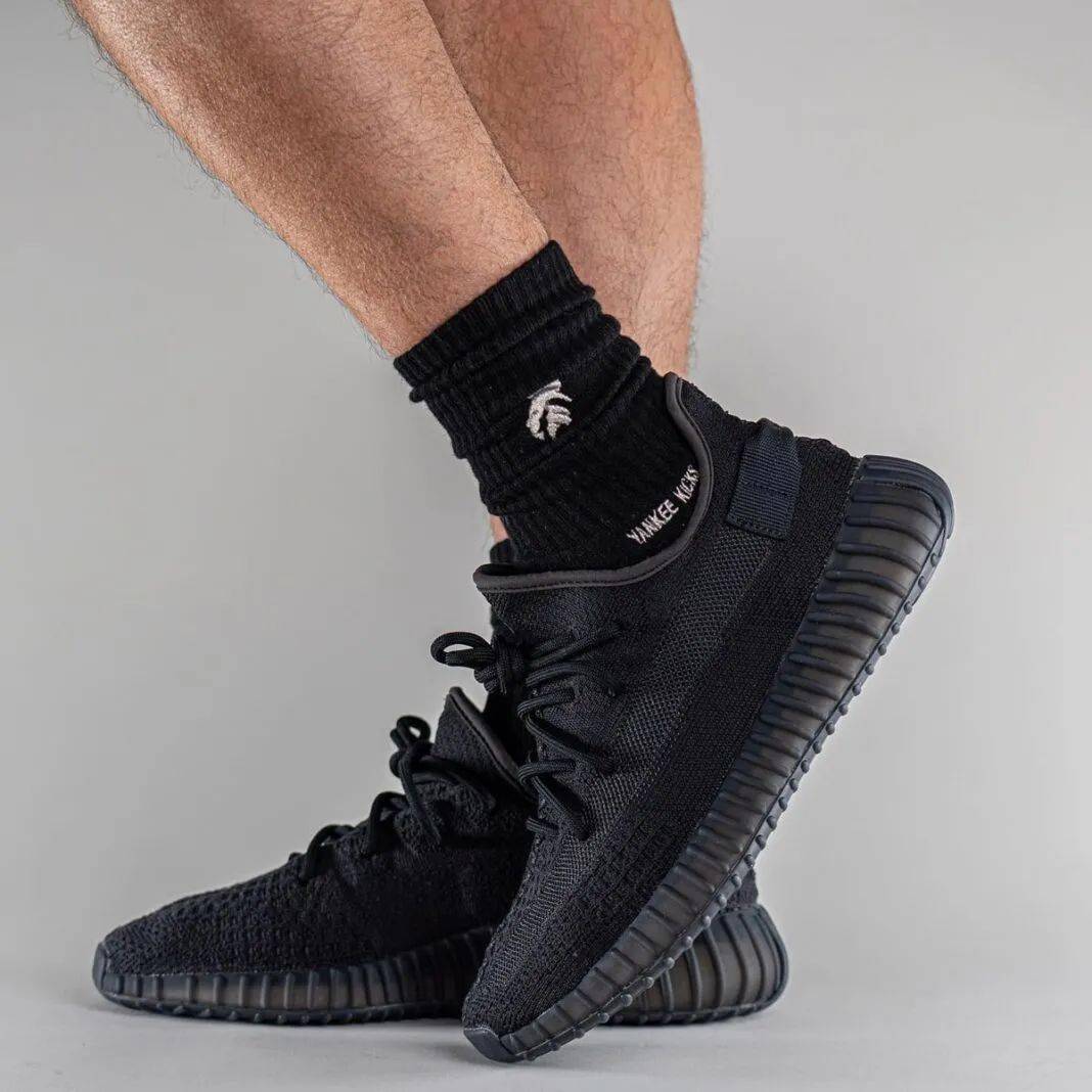 yeezy 350新配色實物更新!_onyx_黑色_設計