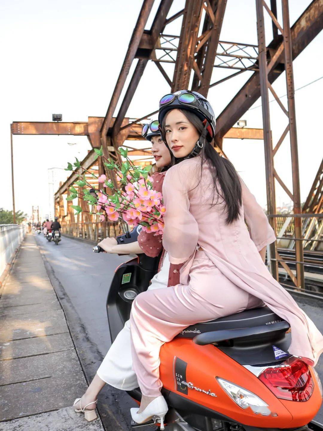 越南yamaha的女骑风情画