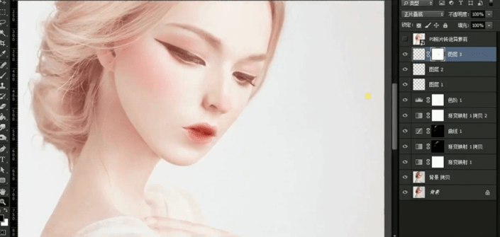 ps教程把真人照片制作成妩媚的sd娃娃形象