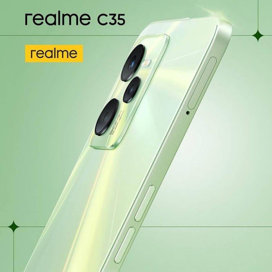 realme C35 将于 2 月 10 日发布，设计和主要规格曝光