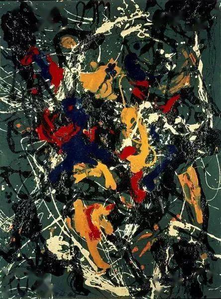 抽象表现主义大师 波洛克_绘画_作品_cm