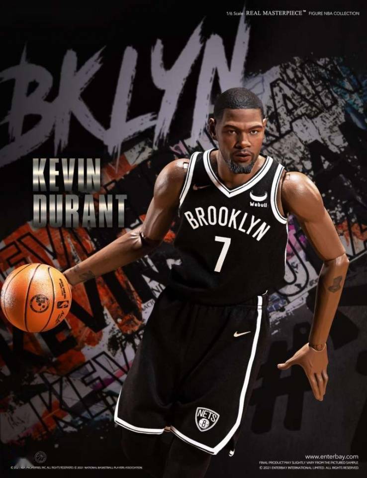 身体|模玩资讯：ENTERBAY NBA Real Masterpiece 1/6「KEVIN DURANT」