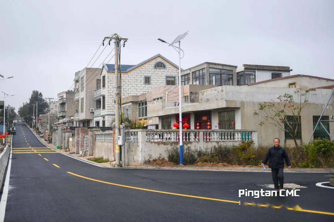 平潭首条!屿头岛真的越来越美啦!_道路_沥青路_施工