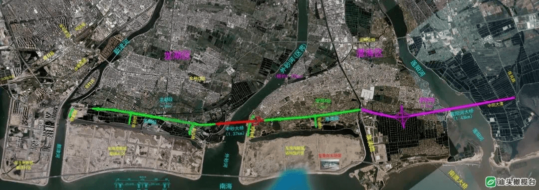 就在今天汕头道路建设再添佳绩中阳大道正式通车了