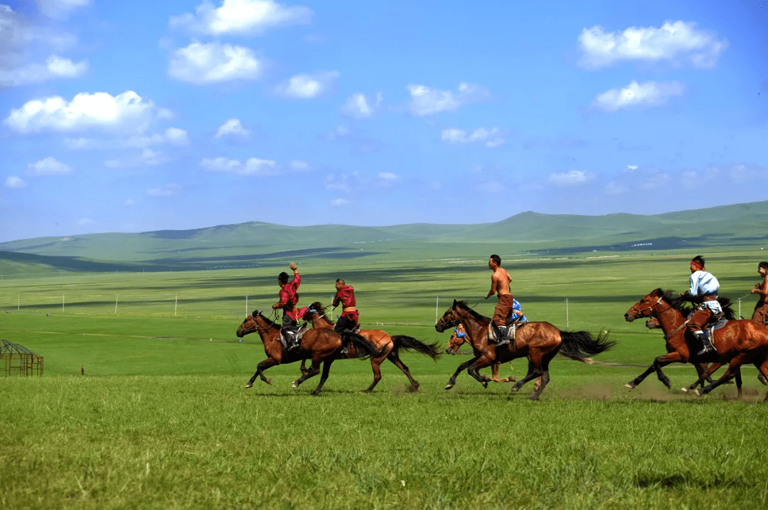 率真豁达的蒙古汉子不会问你哪里人,白天赛马摔跤争得面红耳赤晚上却
