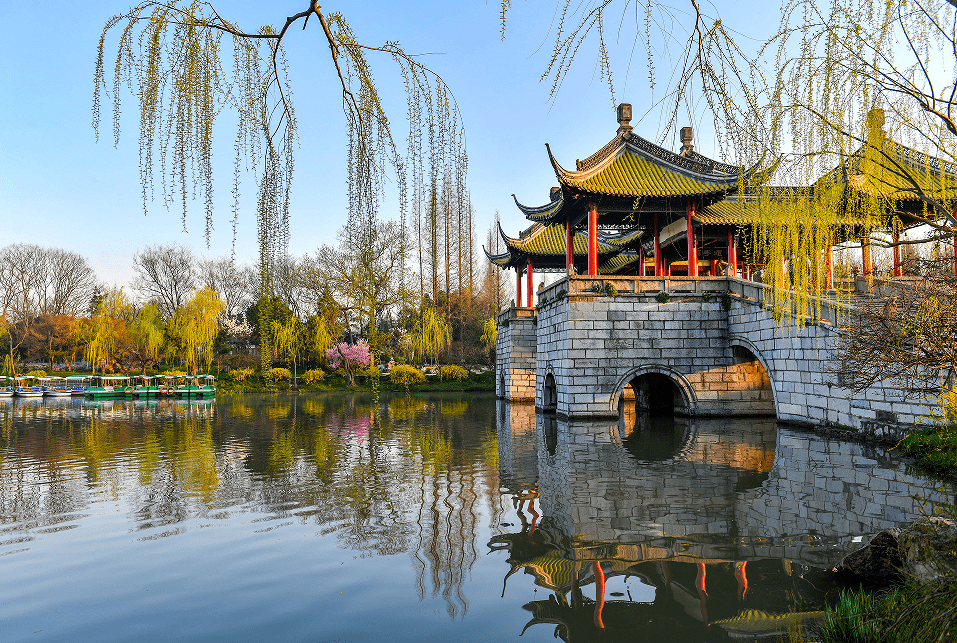 扬州春天超火的打卡点,你能认出几个?_时间_yzs_lyj_茱萸湾