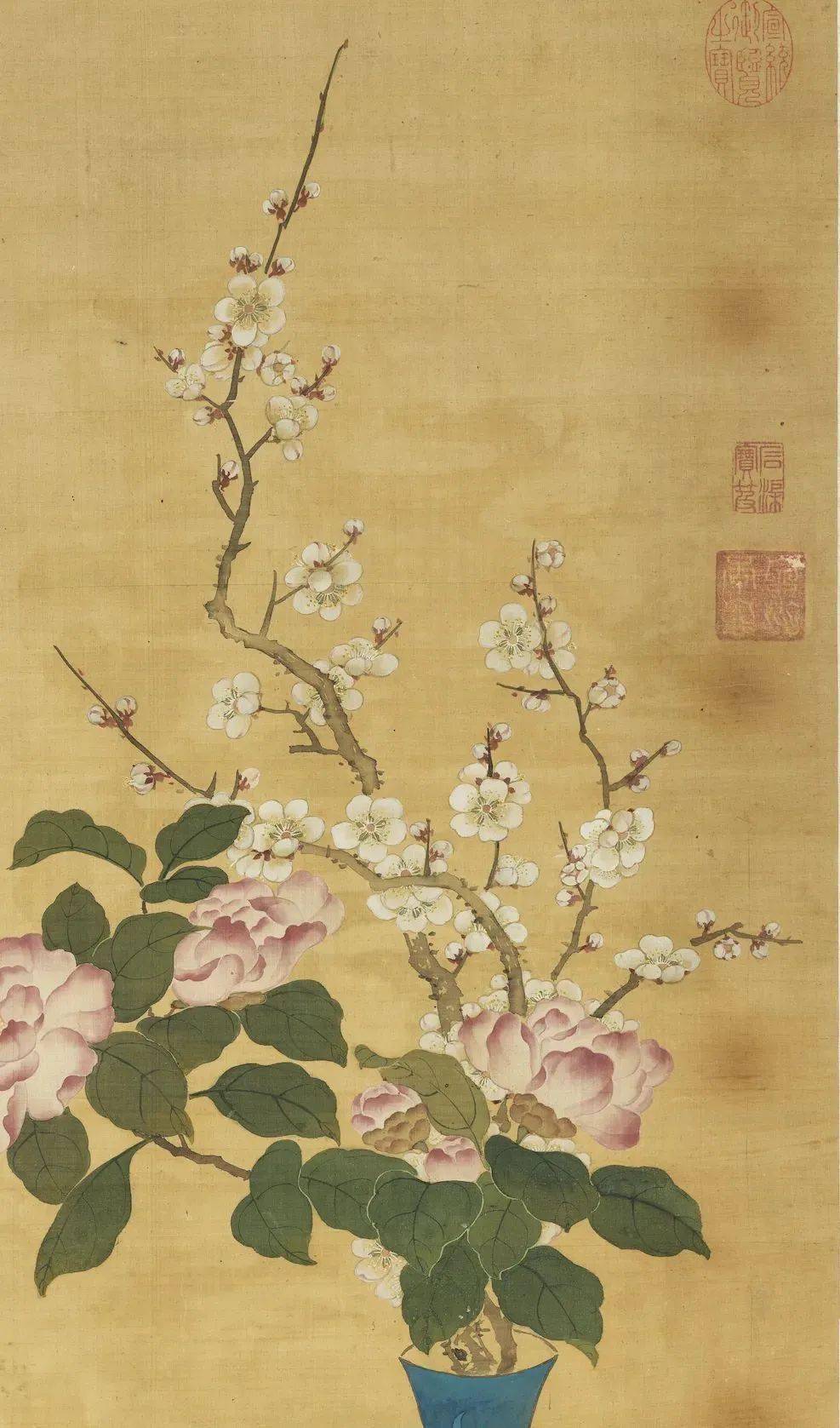 陈书岁朝吉祥如意图