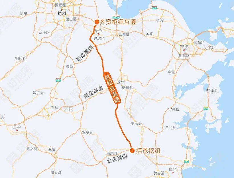 杭绍台高速全线通车台州至杭州车程缩短至25小时