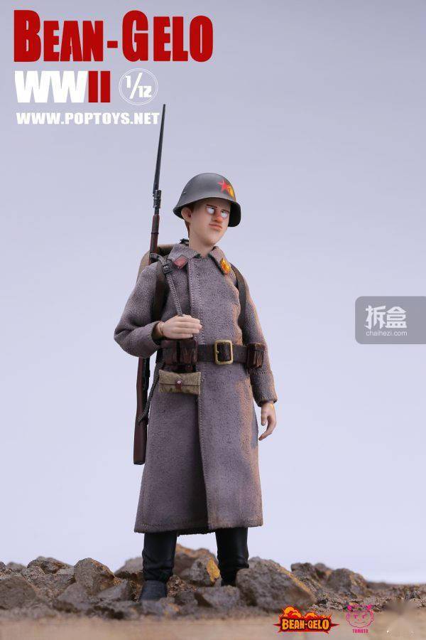 腰带|POP COSTUME 大头兵7 熊兵熊将 1/12可动人偶