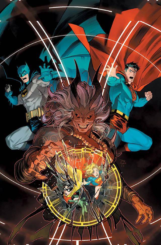 「蝙蝠侠/超人：世界最佳拍档」第三期变体封面公开_漫画_超级英雄_美国