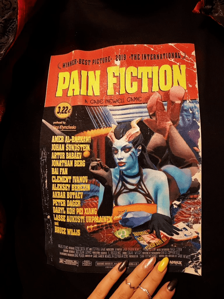 原型|这个小姐姐算是把DOTA2和世界名画玩透了