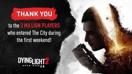 《消逝的光芒2》首周玩家300万官方：谢谢你