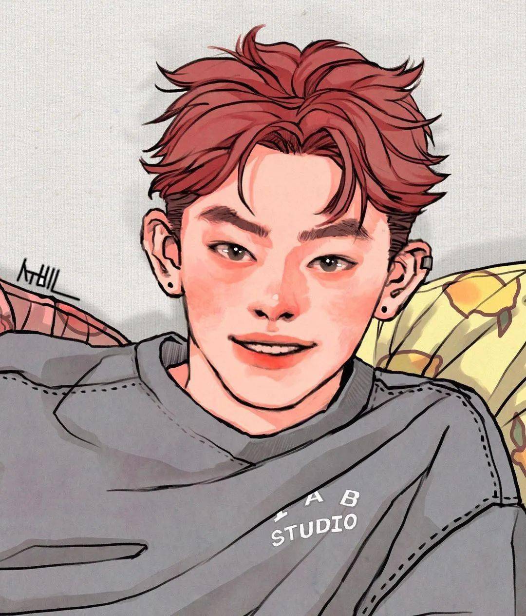 男生漫画发型适合纯欲风小哥哥