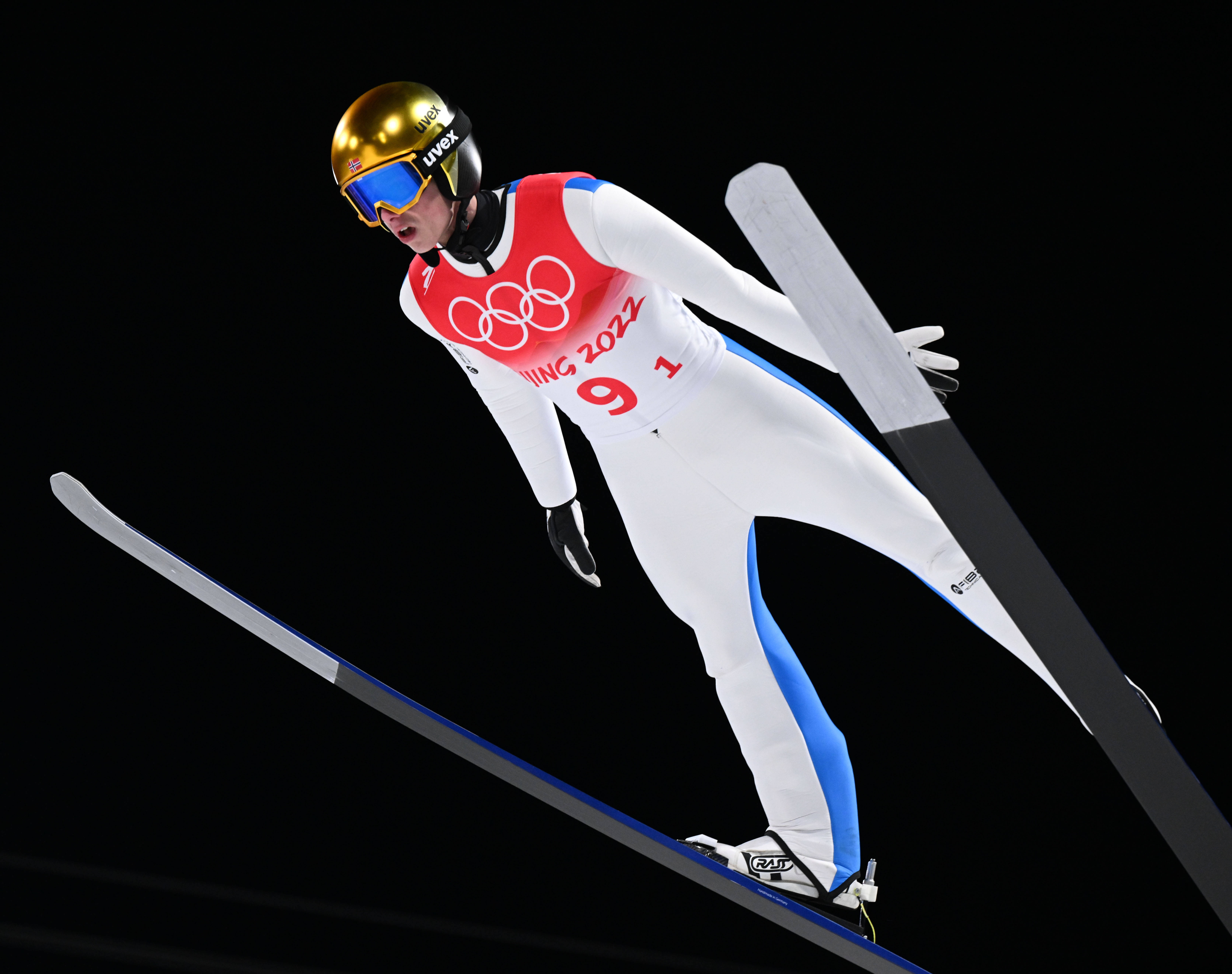 中国跳台滑雪图片
