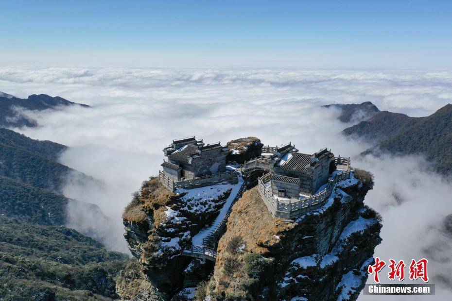 梵净山,世界,云海|世界自然遗产地梵净山云海美如画