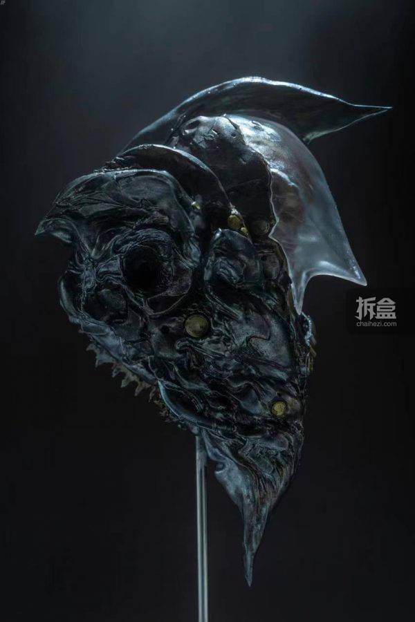 cm|OC工作室 机械忍者涂装版 探索骑士黑化版 赛博朋克GK雕像