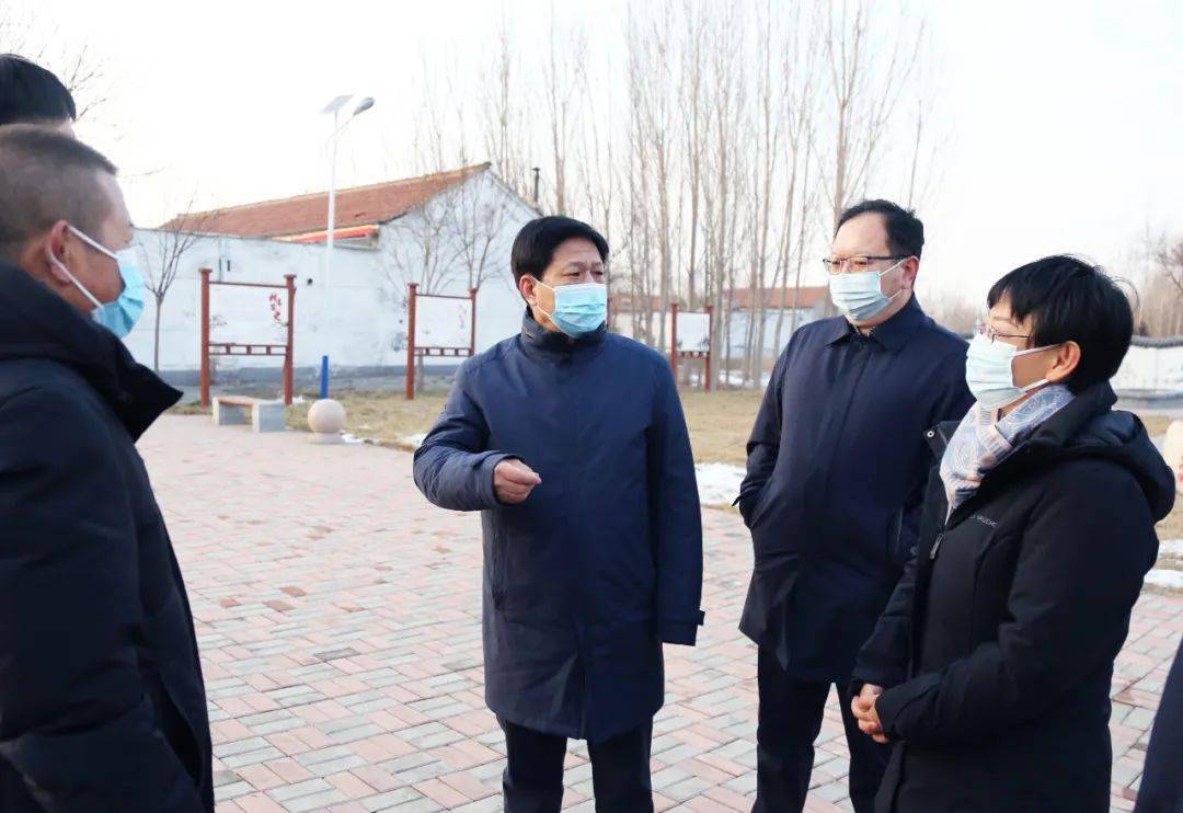 康彦民到南皮县,泊头市调研检查_建设_代庄村_文化园