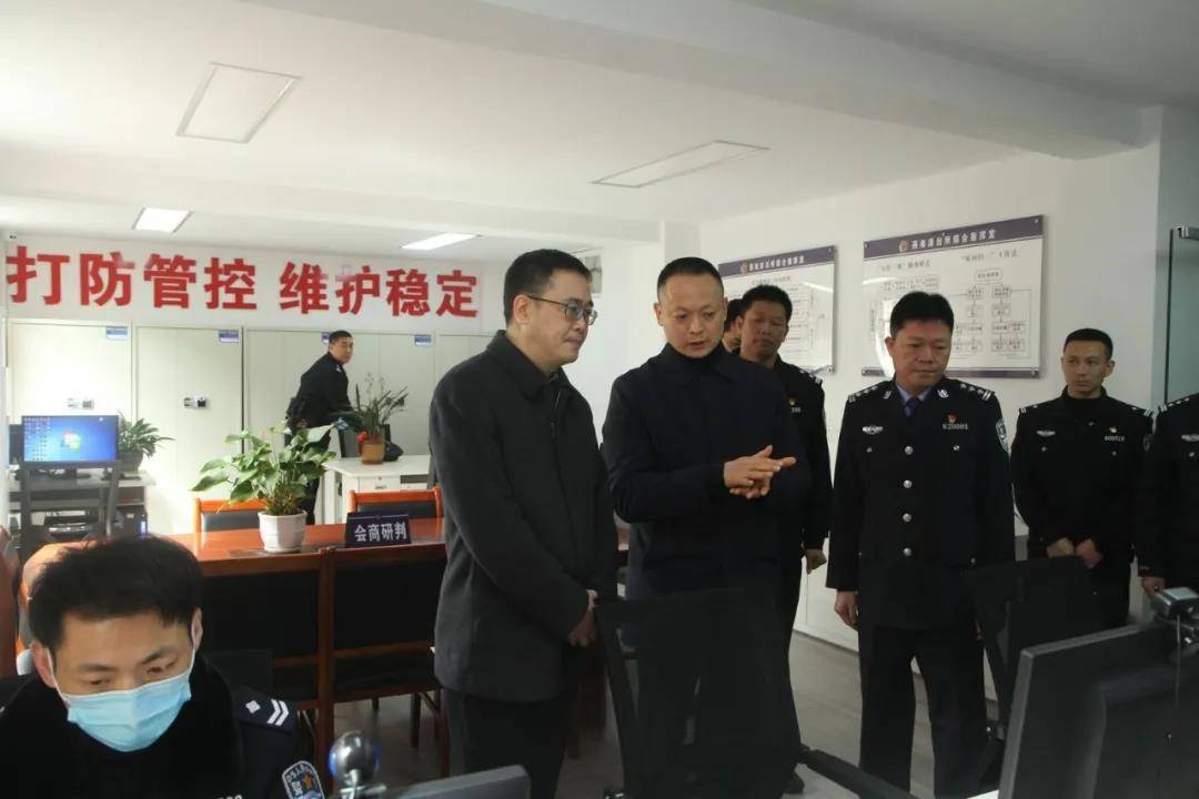 "提高效率,提升效能,提增效益"行动,实地检查小陶,燕南,燕东派出所冬