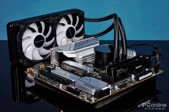 高颜值机箱航嘉gx580h水冷升级版评测