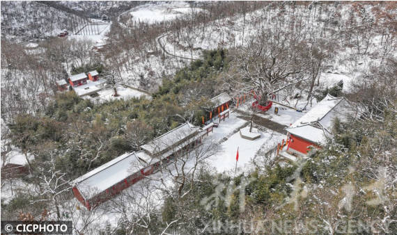 雪景|山东荣成：雪润伟德山