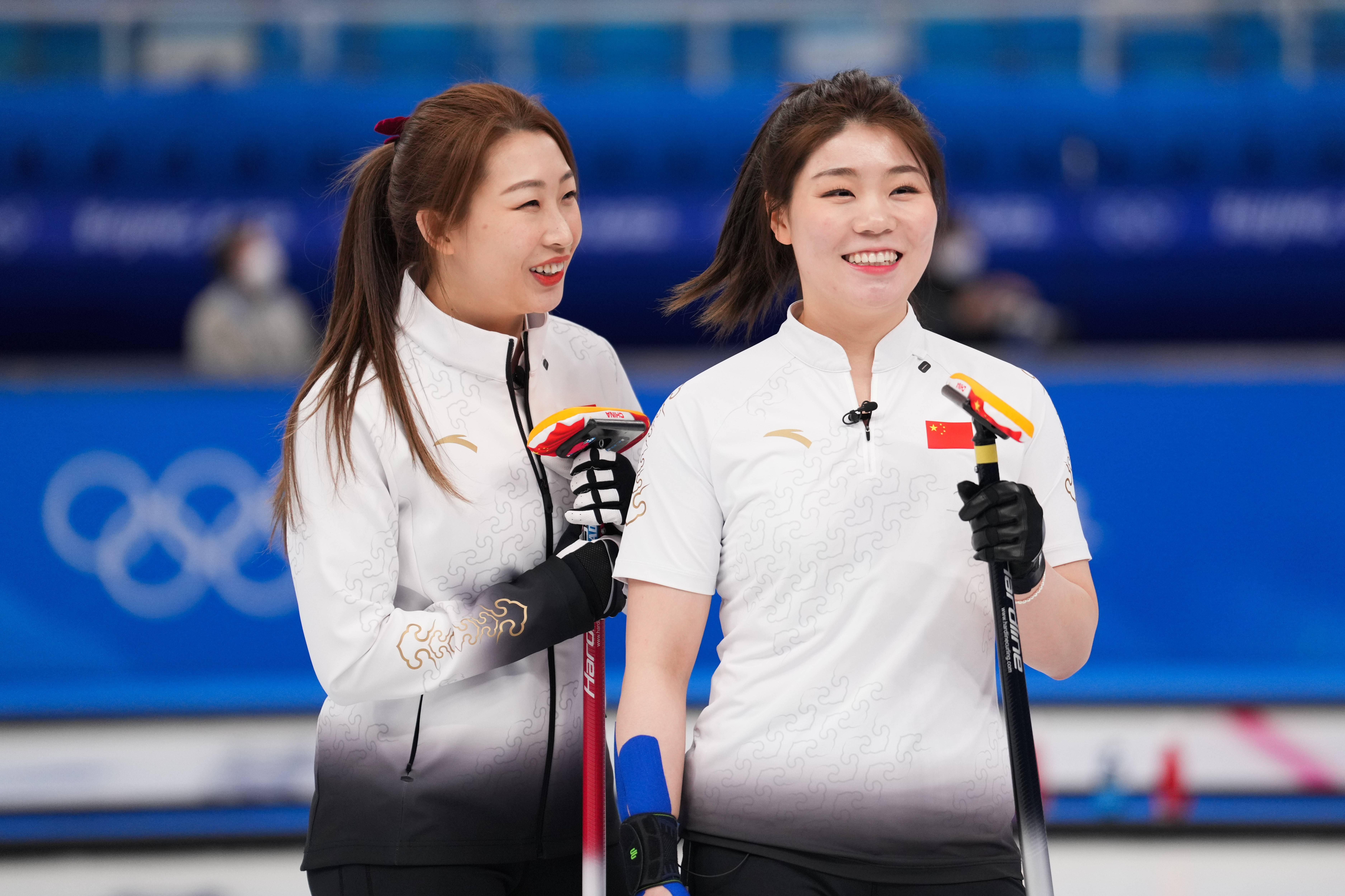 韩国冰壶队四大美女图片
