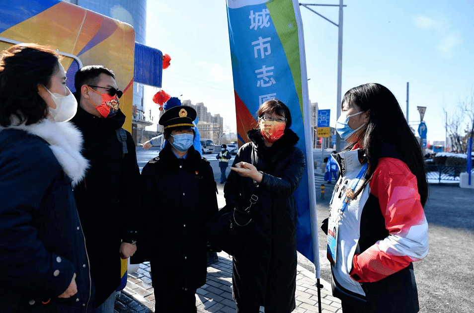 基层|新春走基层 | 冬奥保障中的蓝盾身影