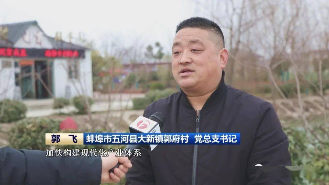 【新春走基层】当好乡村振兴"领头雁"_郭飞_五河县_产业